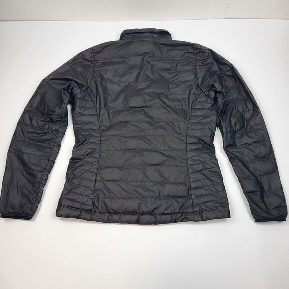 Patagonia Goose Down Sweater Puffer Jacket Womens S Black Full Zip Stye 84683 - Picture 11 of 16